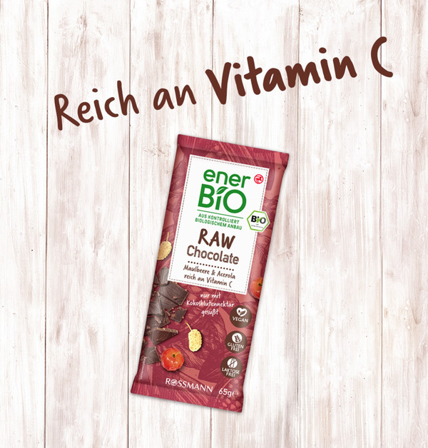 Bild 2 von enerBiO RAW Chocolate Maulbeere & Acerola