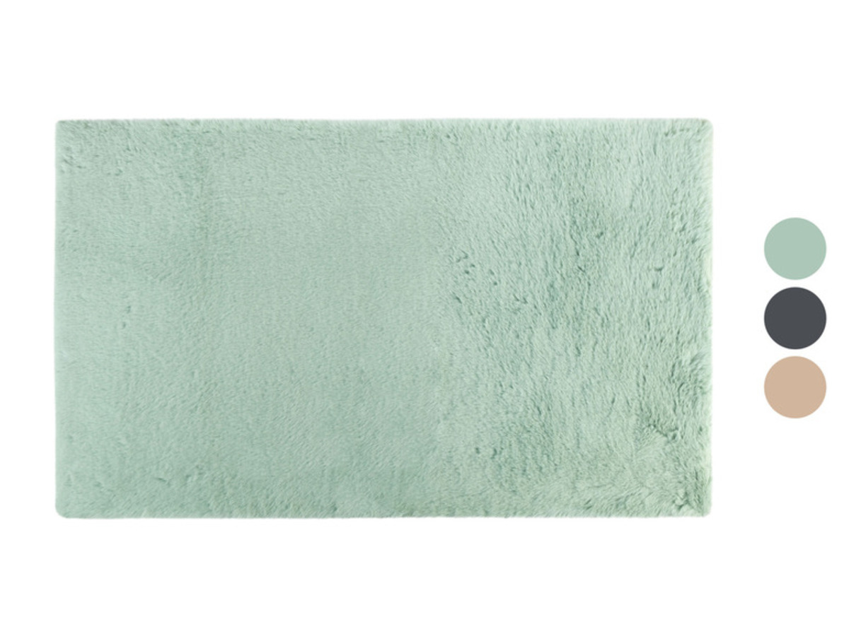 Bild 1 von LIVARNO home Badteppich, 60 x 100 cm, in Felloptik