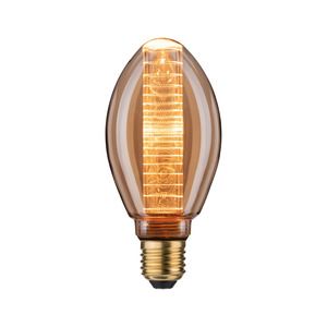 Paulmann LED-Kerzenlampe B75 'Inner Glow Ring' E27 4 W (21 W), 200 lm warmgold