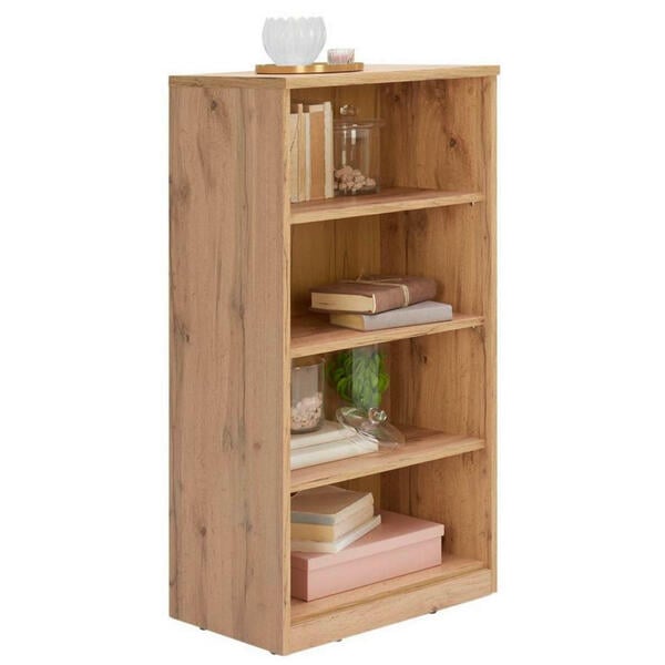 Bild 1 von Xora Regal eichefarben , Easy , Holzwerkstoff , 3 Fächer , 55x110x36 cm , Nachbildung , Beimöbel erhältlich , 000017003323