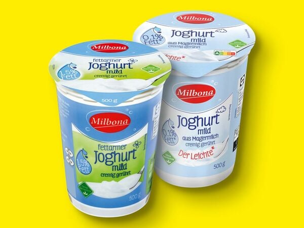 Bild 1 von Milbona Joghurt mild, 
         500 g