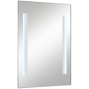 Xora Badezimmerspiegel , Flächenspiegel , Glas , 50x70x3 cm , verspiegelt , feuchtraumgeeignet, in verschiedenen Größen erhältlich, senkrecht montierbar , 001977022501