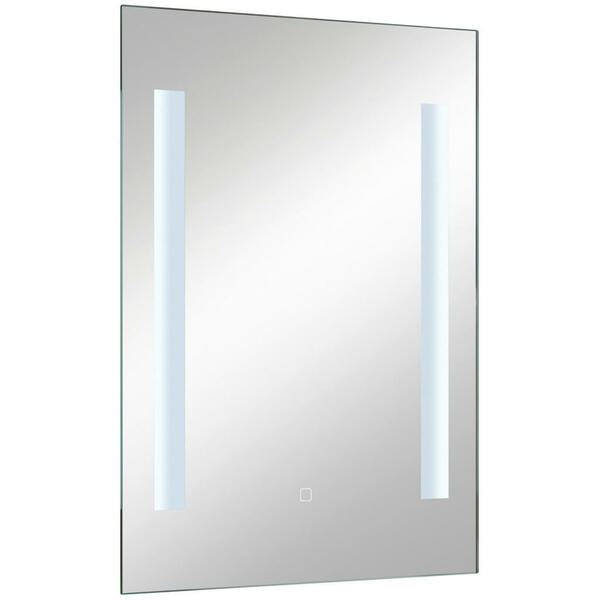 Bild 1 von Xora Badezimmerspiegel , Flächenspiegel , Glas , 50x70x3 cm , verspiegelt , feuchtraumgeeignet, in verschiedenen Größen erhältlich, senkrecht montierbar , 001977022501