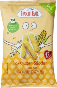 FruchtBar Bio Knusper-Stäbchen Mais-Käse