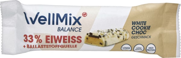 Bild 1 von WellMix Balance Riegel White Cookie Choc