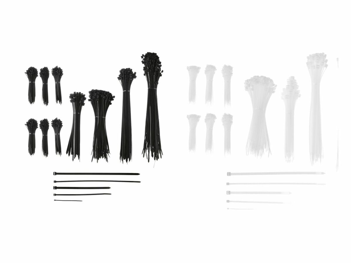 Bild 1 von PARKSIDE® Kabelbinder-Set XXL, 1.000-teilig, 
         Set