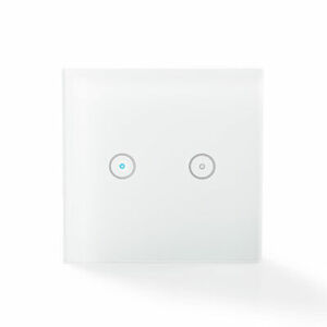 Nedis WLAN Smart Lichtschalter (WIFIWS20WT) - Dual