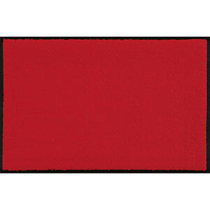 Esposa Fußmatte 60/90 cm uni rot , Scarlet 005308 , Textil , 60x90 cm , rutschfest, für Fußbodenheizung geeignet , 004336014192