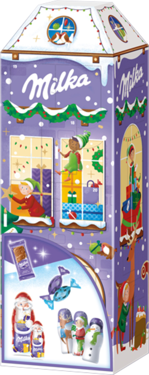 Bild 1 von Milka 3D Haus Adventskalender