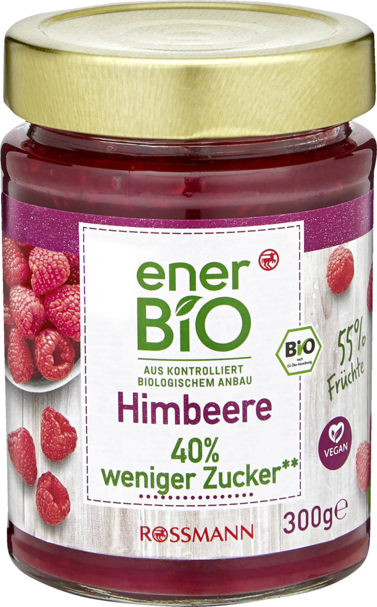 Bild 1 von enerBiO Himbeer Fruchtaufstrich