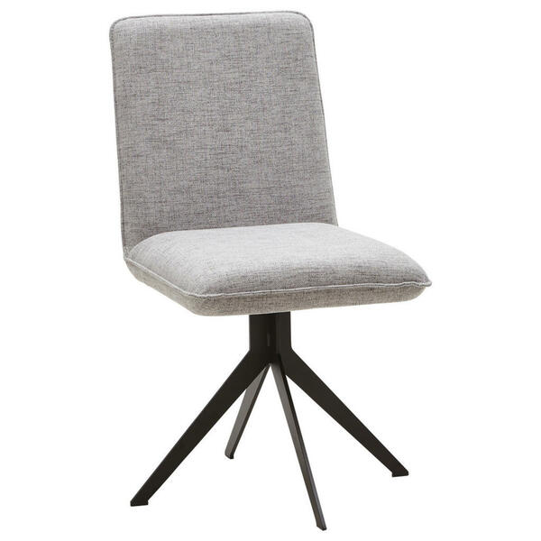 Bild 1 von Voleo Stuhl webstoff grau, schwarz , Malibu , Metall, Textil , matt,Webstoff , Stoffauswahl , 002768009311