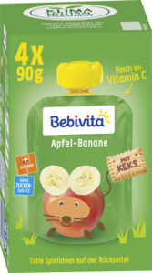 Bebivita Kinderspass Apfel-Banane mit Keks