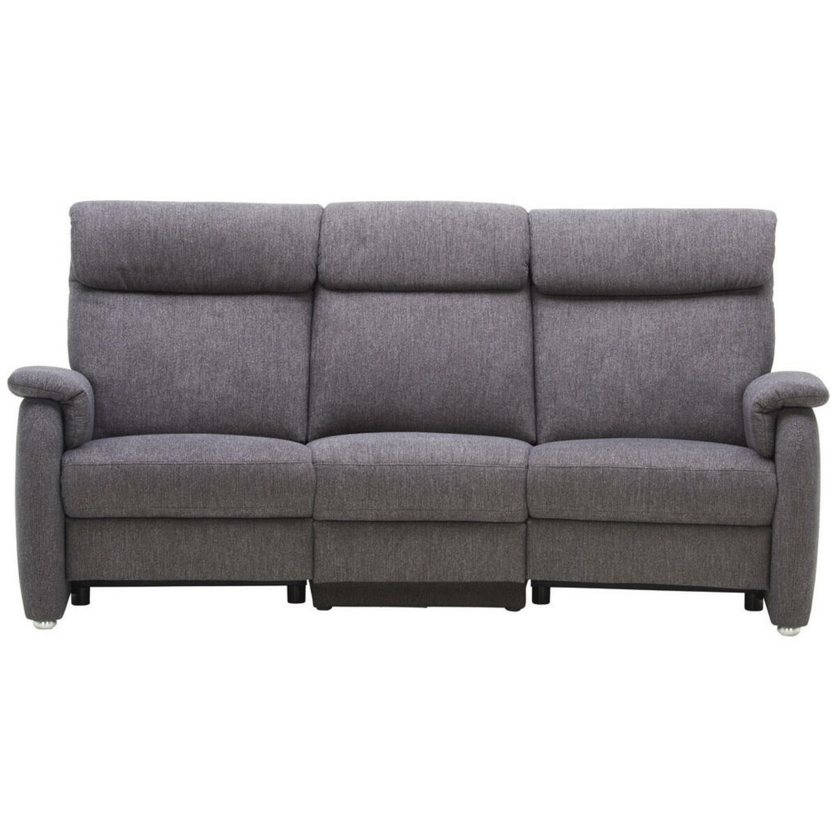 Bild 1 von Pure Home Comfort Trapezsofa flachgewebe anthrazit , 821 , Textil , 3-Sitzer , 222x107x102 cm , glänzend,Flachgewebe , Typenauswahl, Fußauswahl, Lederauswahl, Stoffauswahl, Sitzqualitäten, individ