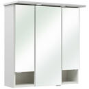 Bild 1 von Carryhome Spiegelschrank weiß , Carryhome 'pia' _ Holzwerkstoff , 3 Fächer , 65x71.6x20 cm , Dekorfolie,verspiegelt , 001977014901