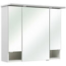 Bild 1 von Carryhome Spiegelschrank weiß , Carryhome 'pia' _ Holzwerkstoff , 3 Fächer , 80x71.6x20 cm , Dekorfolie,verspiegelt , 001977014902