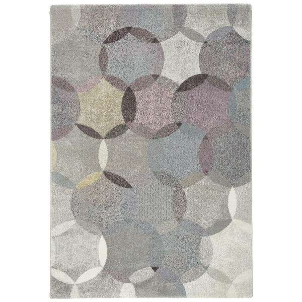 Bild 1 von Esprit Webteppich 133/200 cm multicolor, taupe, beige, pastellgrün, pastellblau , Modernina , Textil , Graphik , 133x200 cm , für Fußbodenheizung geeignet, in verschiedenen Größen erhältlich, U