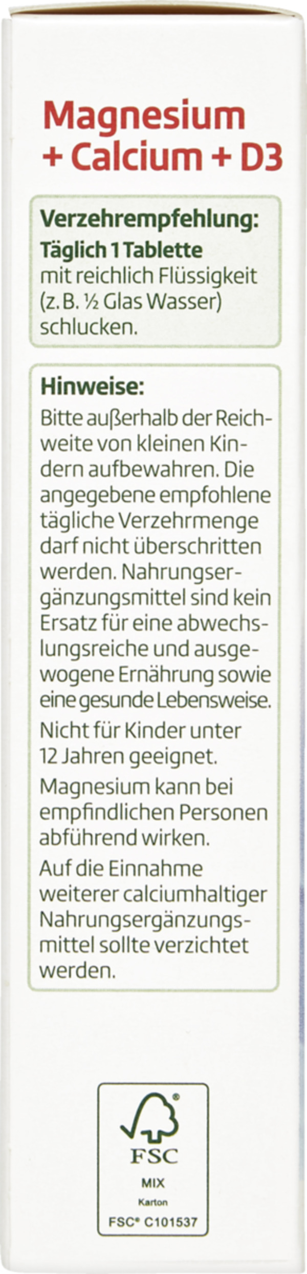 Bild 3 von altapharma Magnesium + Calcium + D3