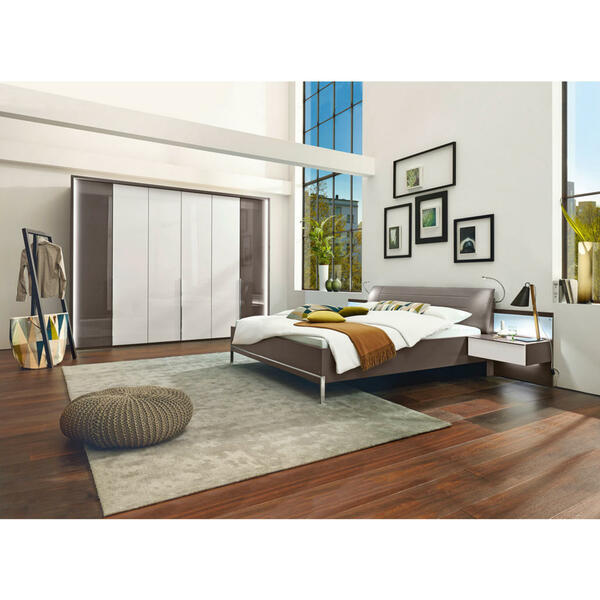 Bild 1 von Musterring Schlafzimmer braun, weiß , SAN Diego -Mr- , Glas , 6 Fächer , 180x200 cm , Nachbildung , individuell planbar, Typenauswahl , 000442004708