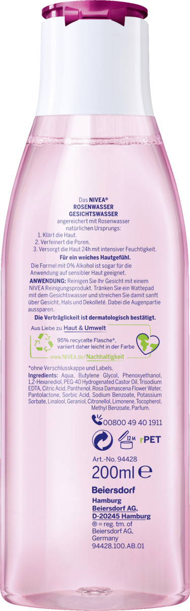 Bild 2 von NIVEA Rosenwasser Gesichtswasser