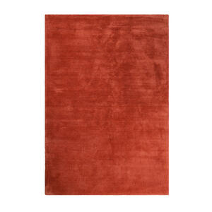 Esprit Webteppich 70/140 cm rot , Esp-4223 , Textil , Uni , 70x140 cm , für Fußbodenheizung geeignet, in verschiedenen Größen erhältlich, für Hausstauballergiker geeignet, pflegeleicht, strapaz