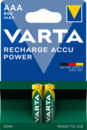 Bild 1 von Varta Recharge Accu Power Micro AAA NiMH 800mAh, 2er-Pack