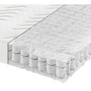 Bild 1 von Sleeptex Taschenfederkernmatratze 100/200 cm , Komfort MED T , Weiß , Textil , H4=sehr fest ab ca.100kg , 100x200 cm , Doppeltuch , Härtegradauswahl, Bezug abnehmbar/waschbar, Ober- und Unterseite