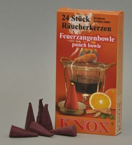 KNOX Räucherkerzen - Feuerzangenbowle
, 
24 Stück