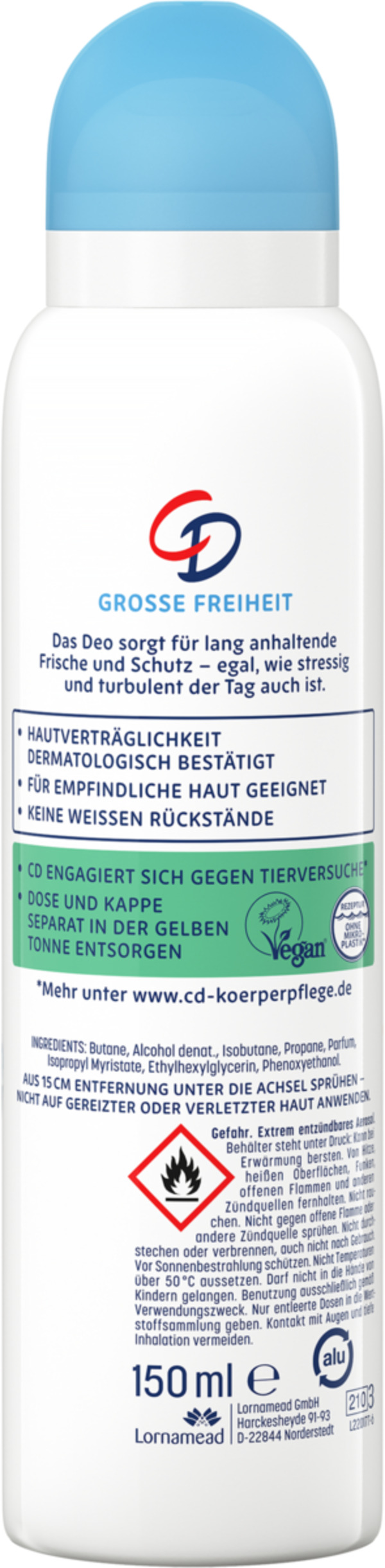 Bild 2 von CD Reine Frische Deo-Spray