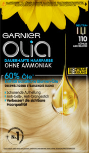 Garnier Olia Dauerhafte Haarfarbe 110 Kühles Aschblond