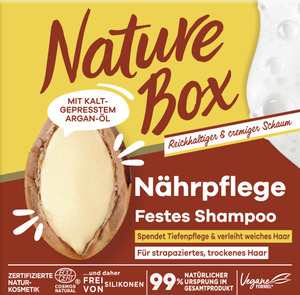 Nature Box Nährpflege Fest-Shampoo mit Argan-Öl