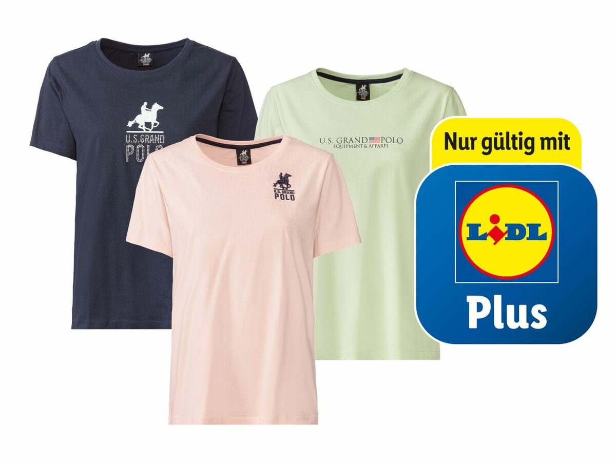 Bild 1 von esmara x U.S. Grand Polo Damen T-Shirt, 
         Stück