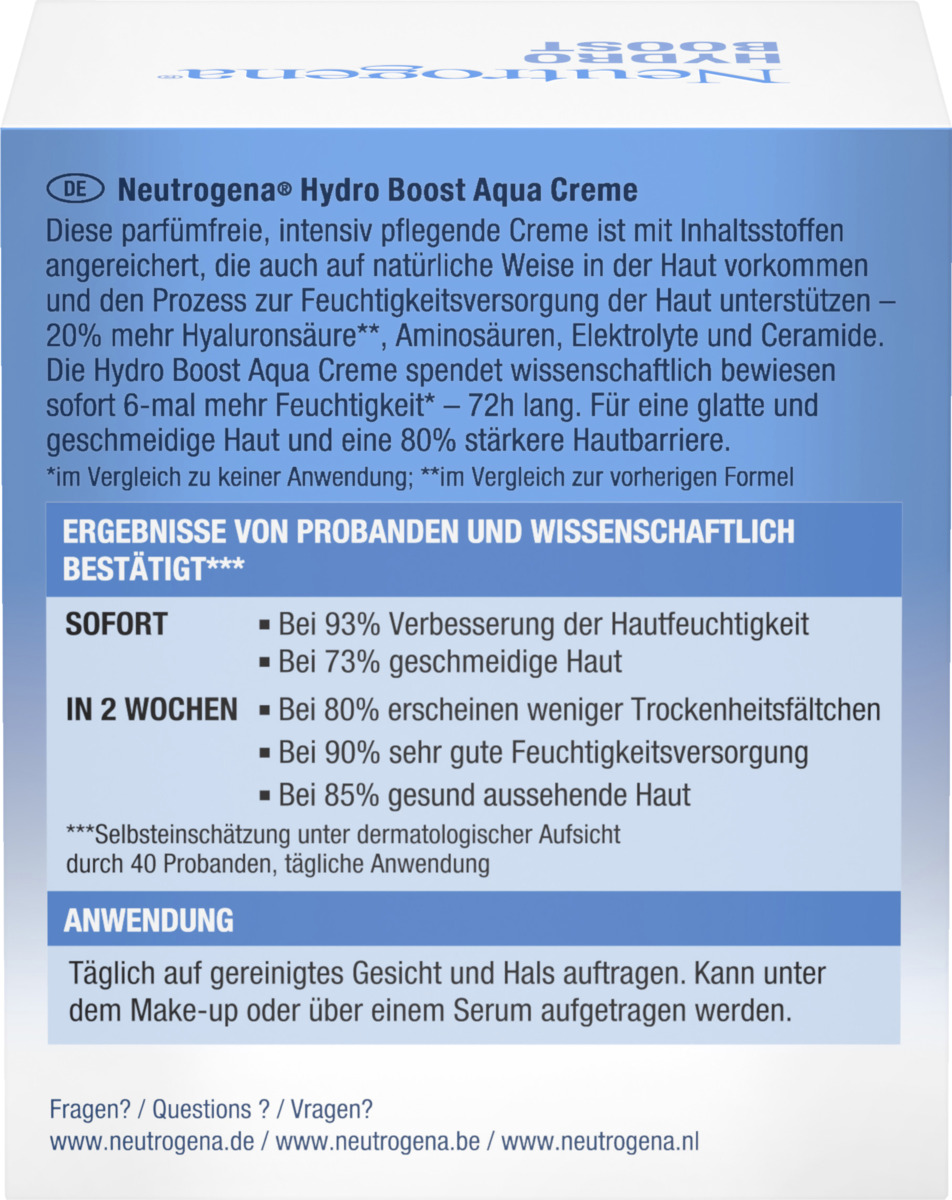 Bild 4 von Neutrogena Hydro Boost Aqua Creme