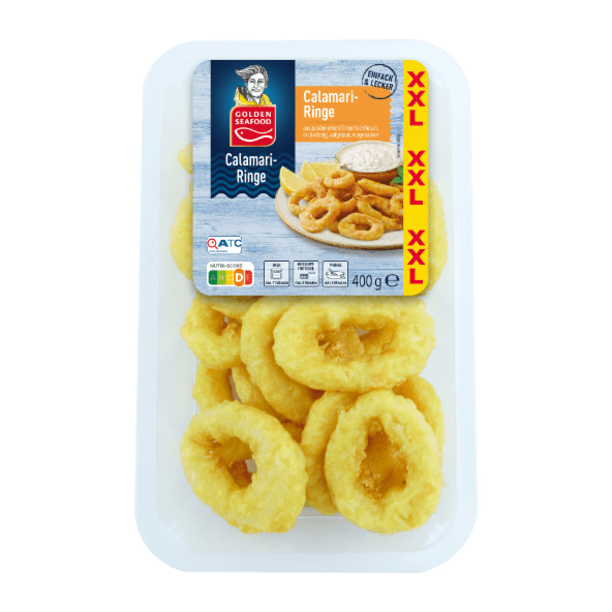 Bild 2 von GOLDEN SEAFOOD Calamari-Ringe XXL 400g