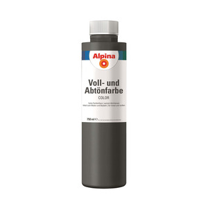 Color Voll- und Abtönfarbe 'Dark Grey' seidenmatt 750 ml