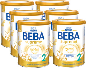 BEBA 6er-Pack SUPREME 2 Premium Folgenahrung