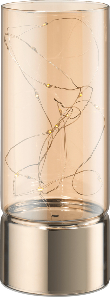 Bild 1 von Dekorieren & Einrichten LED-Lichtersäule, gold (15er)