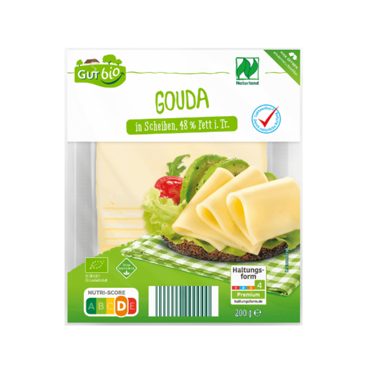 Bild 3 von GUT BIO Bio-Käsescheiben 200g