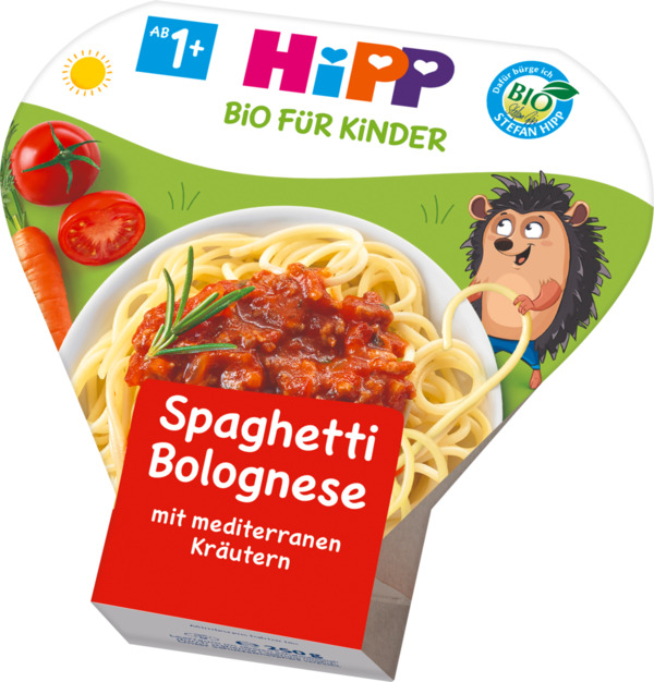 Bild 1 von HiPP Bio Spaghetti Bolognese, ab 1 Jahr