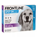Bild 1 von Frontline Spot-on gegen Zecken und Flöhe bei Hund 40 kg 6 St