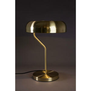 Zuiver Tischleuchte , Desk Lamp Eclipse Brass , Messingfarben , Metall , 42 cm , Bürstfinish,gebürstet , mit Schalter , 001398011304