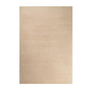 Esprit Hochflorteppich 70/140 cm getuftet beige , Esp-4223 , Textil , Uni , 70x140 cm , für Fußbodenheizung geeignet, in verschiedenen Größen erhältlich, für Hausstauballergiker geeignet, pfleg