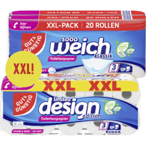 Toilettenpapier Klassik Limited Edition