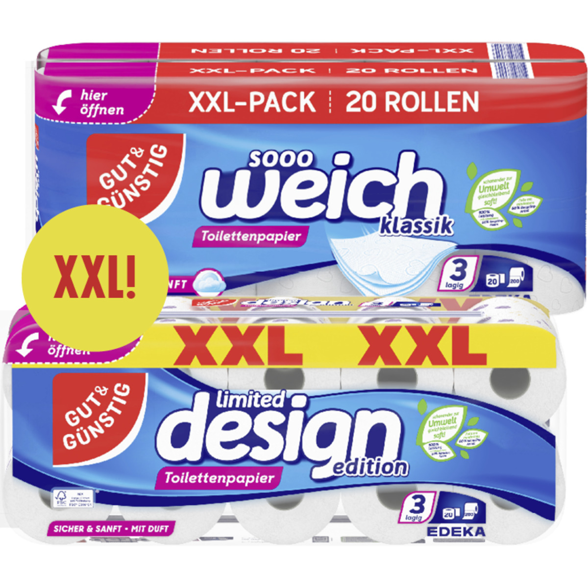 Bild 1 von Toilettenpapier Klassik Limited Edition