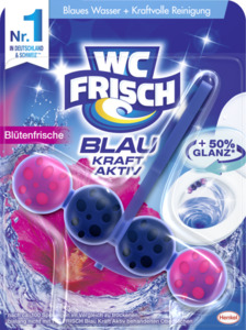 WC FRISCH Blau Kraft-Aktiv Duftspüler Blütenfrische