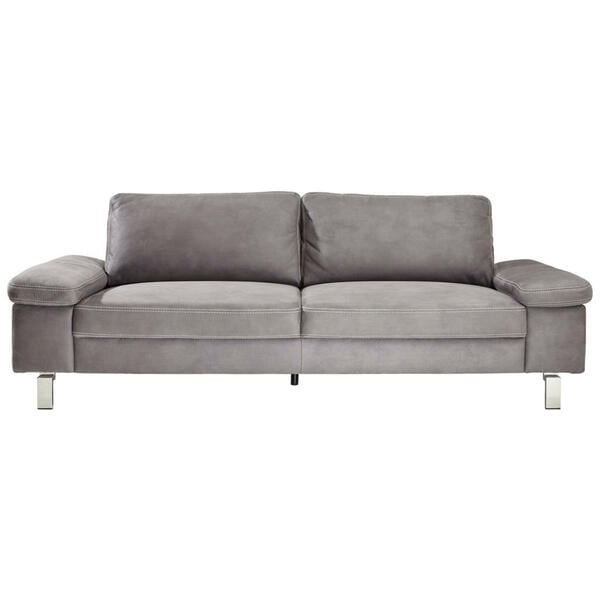 Bild 1 von DREISITZER-SOFA Mikrofaser Grau