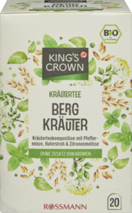 King's Crown Bio Kräutertee Bergkräuter