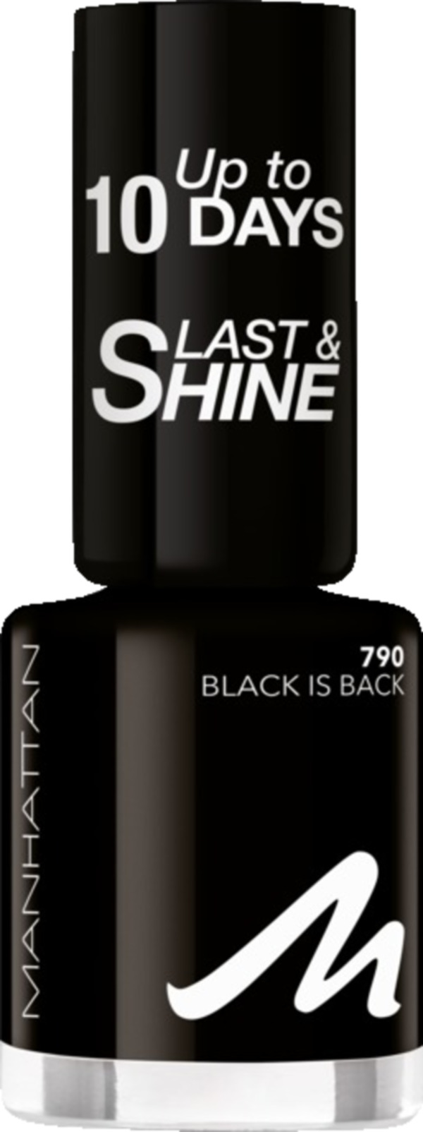 Bild 1 von Manhattan Last & Shine Nail Polish 790 Black Is Back