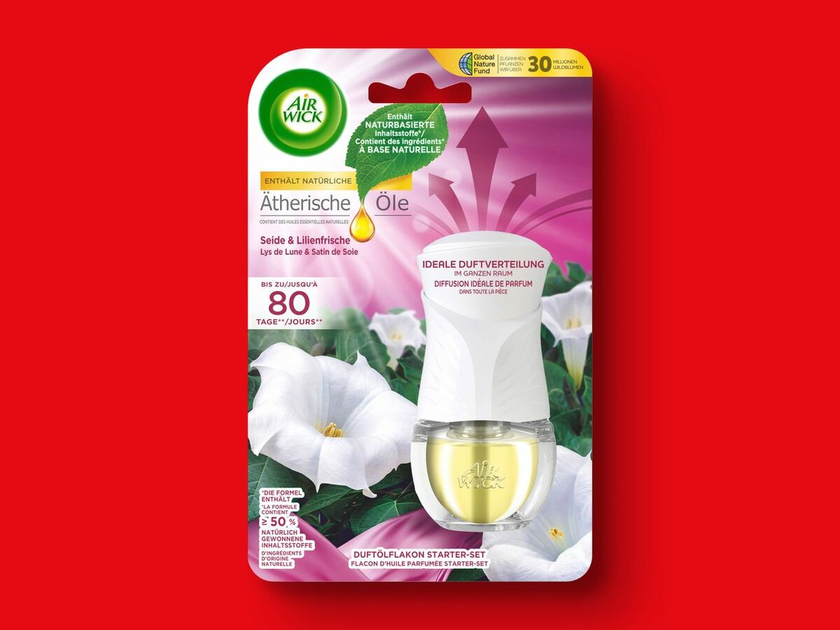 Bild 1 von Air Wick Duftölflakon Starter-Set Seide & Lilienfrische, 
         13 ml