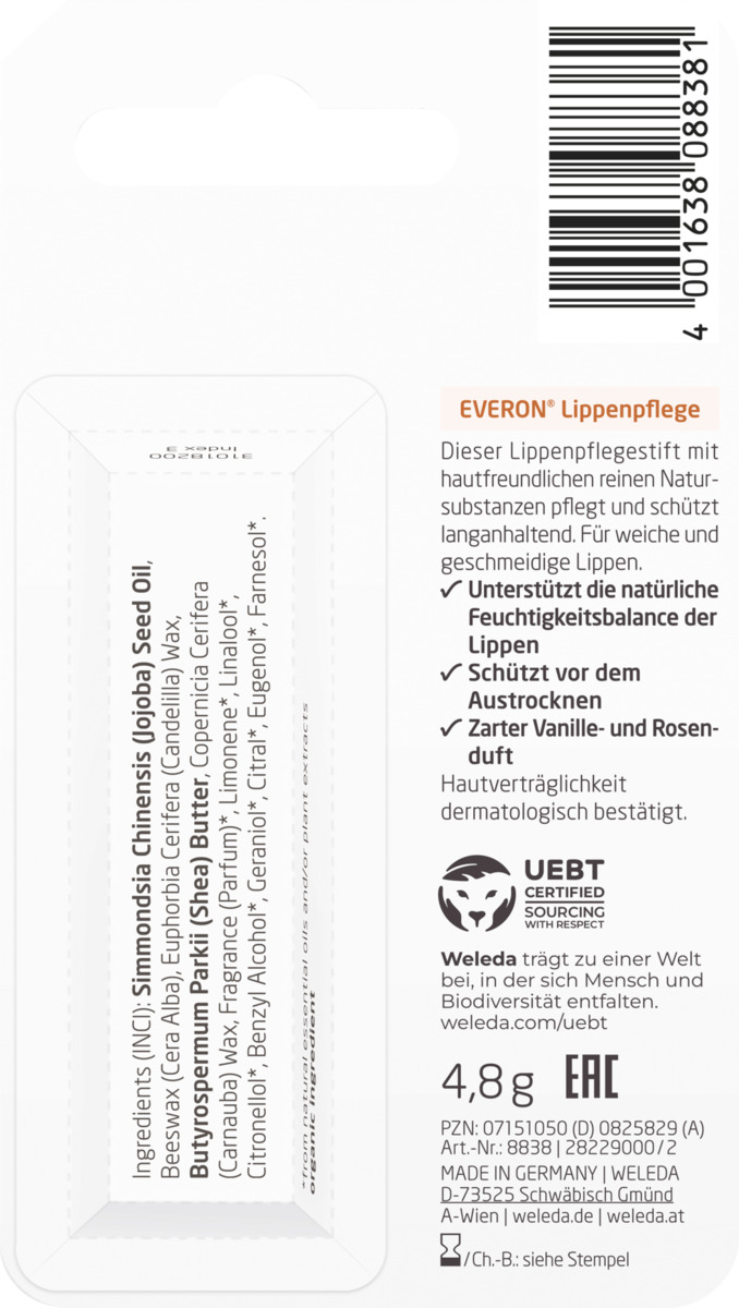Bild 2 von Weleda Everon® Lippenpflege