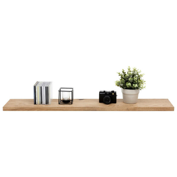 Bild 1 von Carryhome Wandboard eiche teilmassiv eichefarben , Greta , Holz , 110x2x10 cm , Echtholz , 001427009409